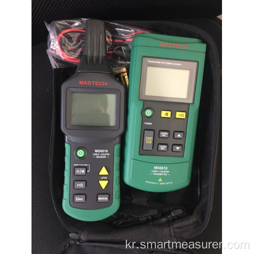 MS6818 Mastech 고급 케이블 금속 파이프 로케이터